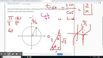 L51d Alg2 Exact Trig Values Graphically (Radian)