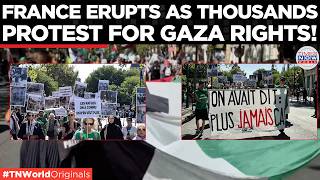 FRANCE PROTEST: Thousands March In Paris Over Gaza War & West Bank, Demand Pressure On Israel!