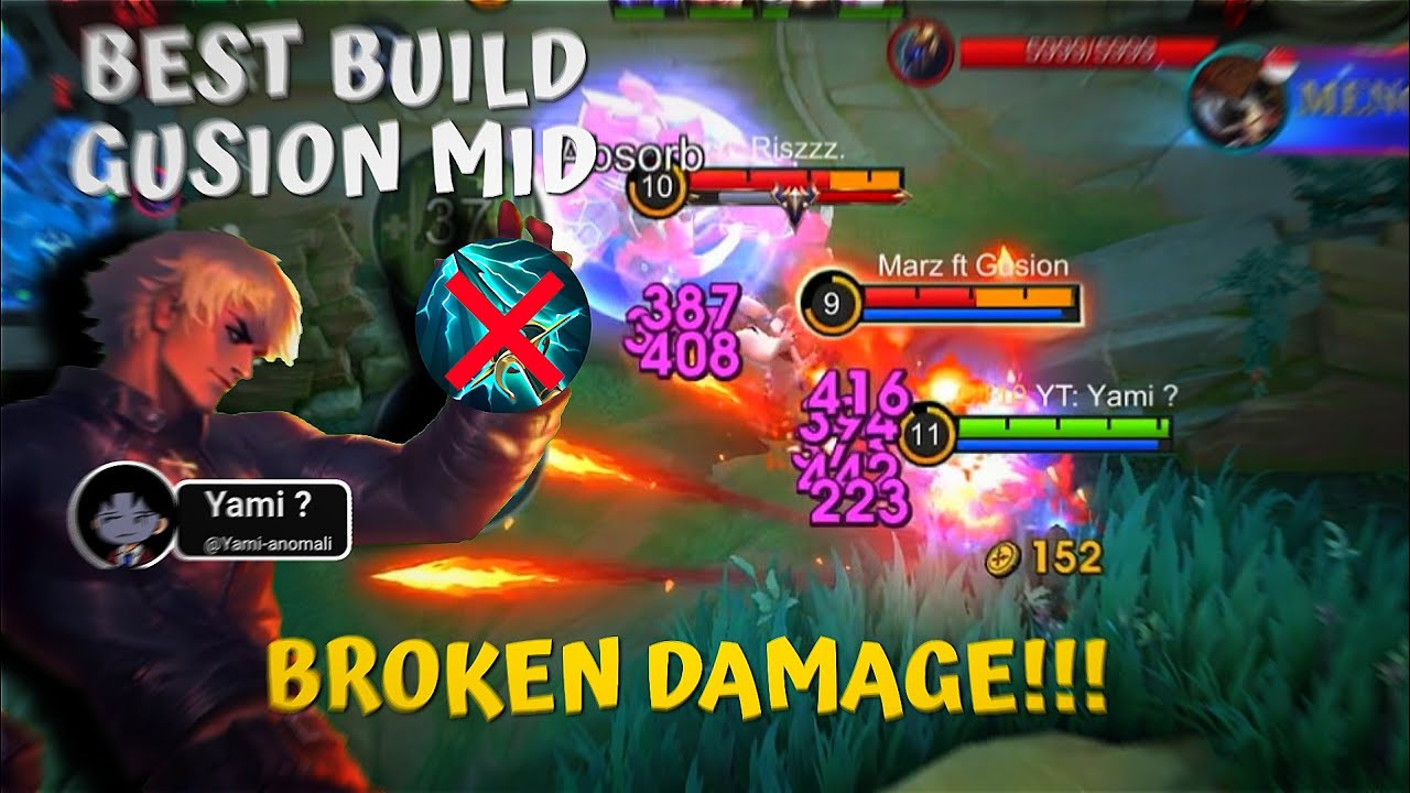 NEW BUILD AND EMBLEM GUSION MID 2025!!!BROKEN DAMAGE!!!