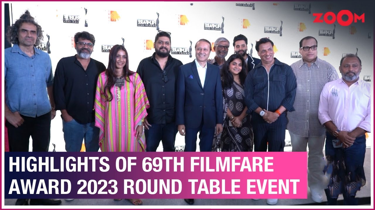 69th Filmfare Award round table event | Jackky Bhagnani, Imtiaz Ali, Boney Kapoor & others attend