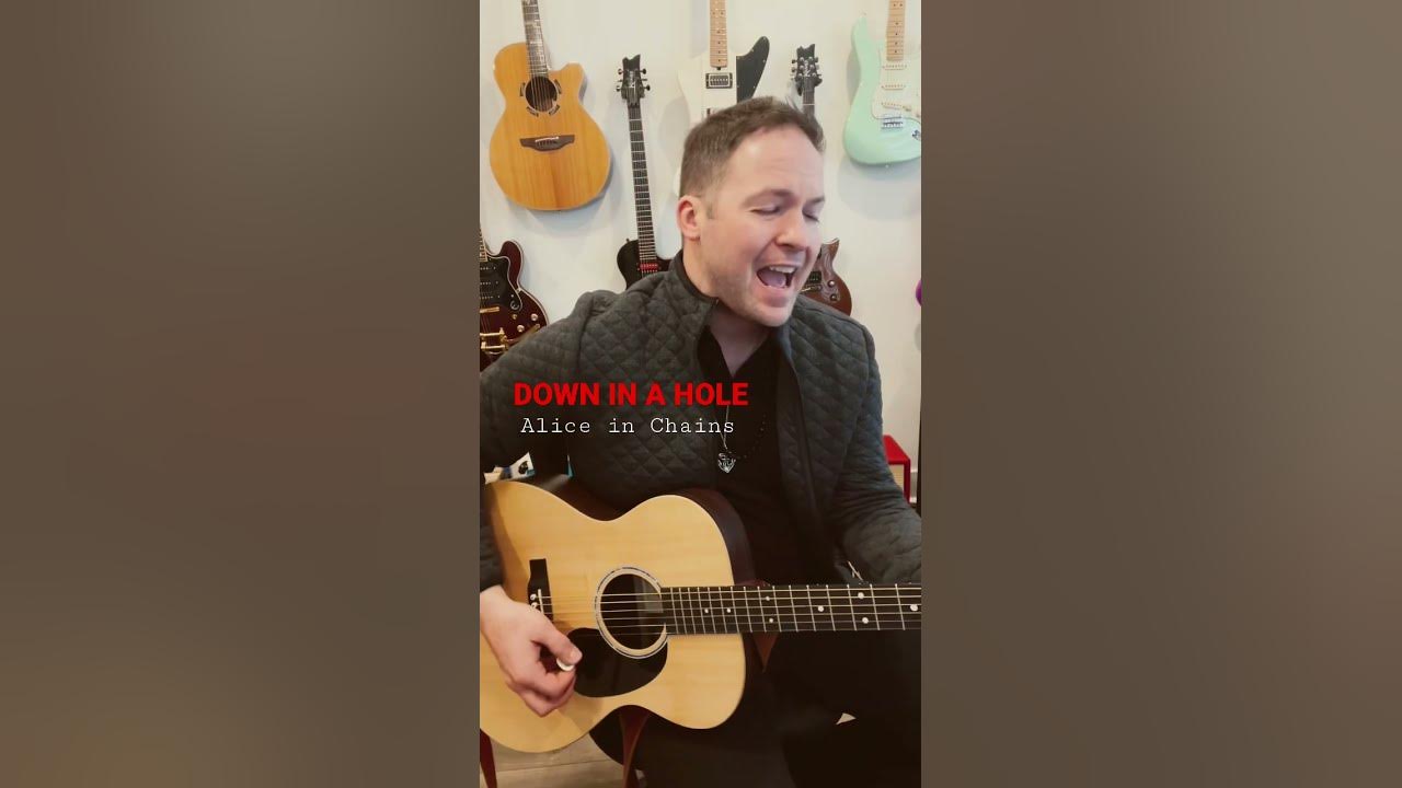 Down in a Hole by Alice In Chains, rock song cover by country singer Christopher Foust. Layne Staley