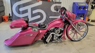 Street Glide from Maryland in for a Big Audio upgrade