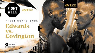 LIVE #UFC296 Press Conference 🎙 Leon Edwards vs. Colby Covington 🏆