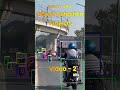 Object Detection Projects | Computer Vision | YOLOv8 | OpenCV | Video - 2 #shorts #traffic #yolov8