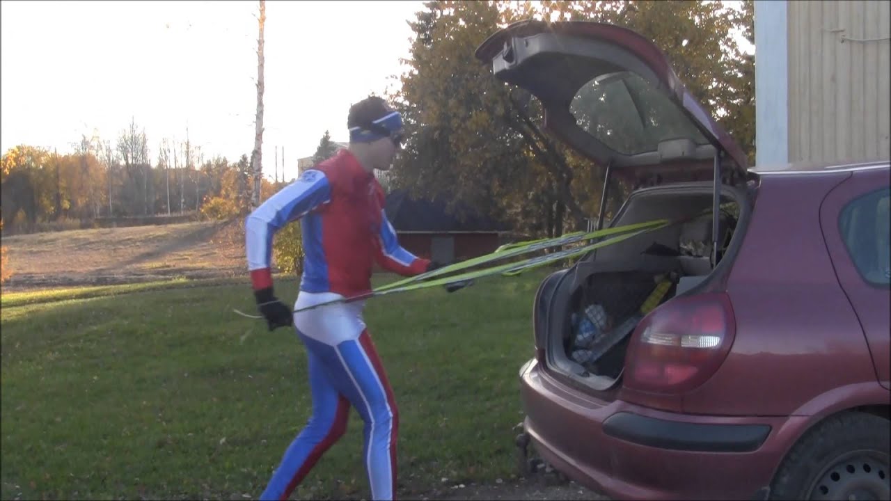 Functional crosscountry skiing training YouTube