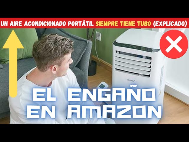 AIRE ACONDICIONADO PORTÁTIL SIN TUBO: ENGAÑO (SON PURIFICADORES Y  HUMIDIFICADORES DE AIRE FRÍO) 