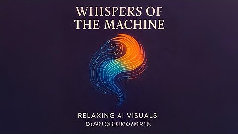 Whispers of the Machine | Relaxing AI Visuals & Ambient Music