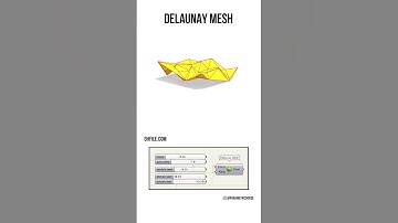 Delaunay Mesh #shorts