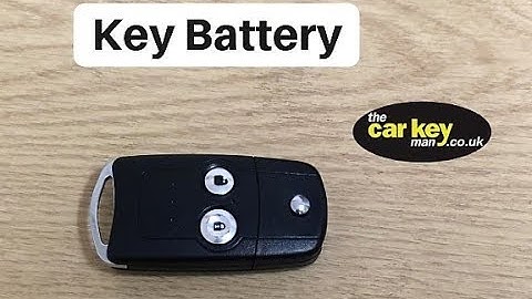 Honda Jazz Flip Key 2013 Key Battery