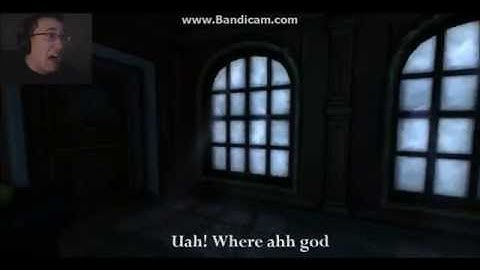 Markiplier being chased by Servant Brute