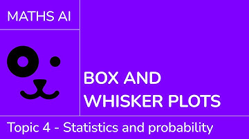 Box and whisker plots [IB Maths AI SL/HL]