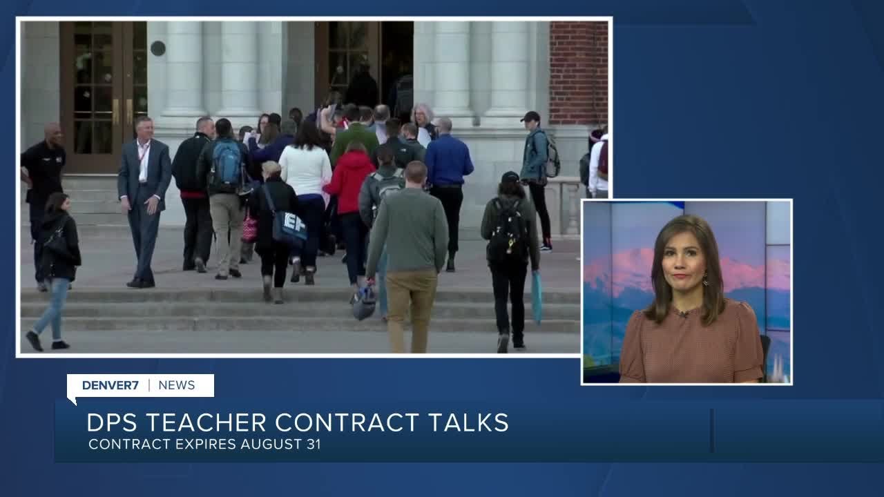 DPS continuing contract talks with teacher's union (DCTA) - YouTube