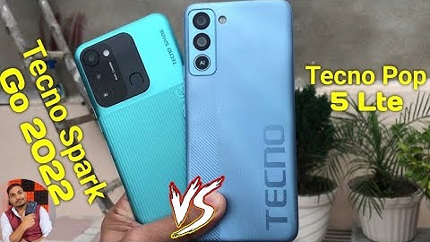 Tecno Spark Go 2022 Vs Tecno Pop 5 Lte | Speed test | Camera Test | Display Test | Best Smartphone
