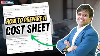 How to Prepare a Cost Sheet | Budget Banao, Paisa Bachao – Cash Flow &amp; Costing Toolkit | #myfintax