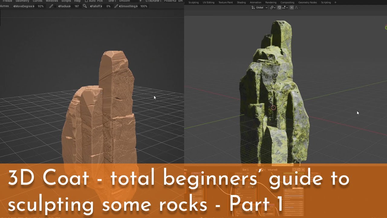 1 Opening 3D Coat for the 1st time - YouTube