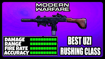 NEW OVERPOWERED UZI RUSHING CLASS SETUP IN MODERN WARFARE! BEST UZI CLASS SETUP!