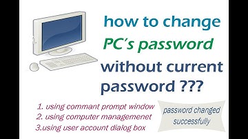 How to change computer