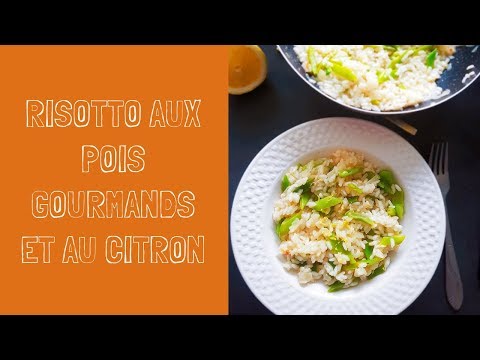recette-vegan---risotto-aux-pois-gourmands-et-au-citron