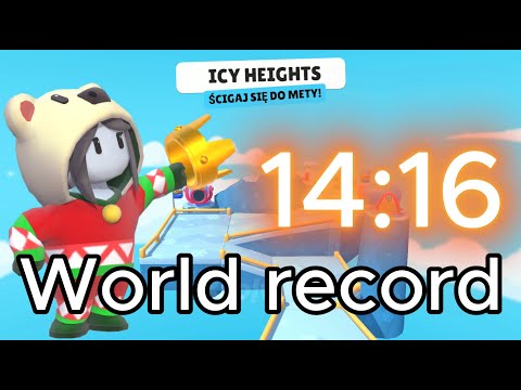 World record🏆 [14:16] on Icy Heights
