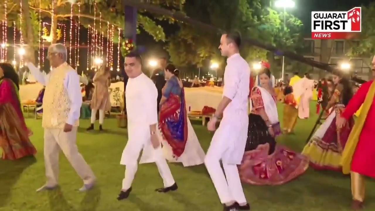 IPS Safin Hasan Garba in navratri  ips  viral  safinhasan  navratri  dance  gujarat  ahmedabad