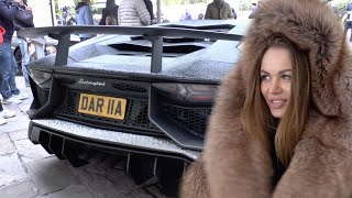 OMG! Who is the girl with the Diamond Lamborghini?
