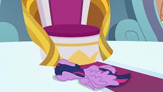 Cozy Glow Attacks Twilight Sparkle - My Little Pony Fim Season 9 Episode 24 The Ending Of The End