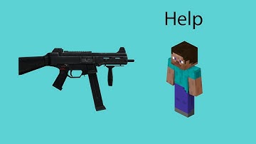 One Command RAPID SUBMACHINE GUN - Minecraft 1.15.2 Tutorial (FAST & EASY)