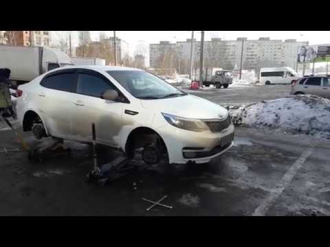 Kia Rio тянет вправо (часть первая)