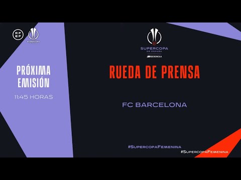 🚨DIRECTO🚨 Rueda de prensa oficial FC Barcelona. I 🔴RFEF