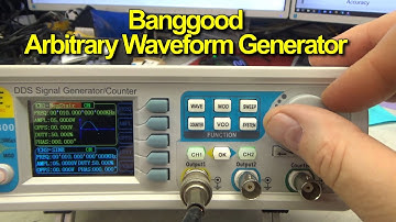 QTR 37 BangGood 2 Ch 60Mhz Arbitrary Waveform Generator FY6800