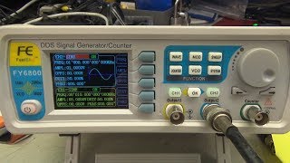 QTR 37 BangGood 2 Ch 60Mhz Arbitrary Waveform Generator FY6800 screenshot 5