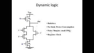 6th sem - VLSI Design- Module 4- Class 3-CMOS Logic circuits
