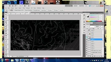 How we used Photoshop to create the inside of the Digipak