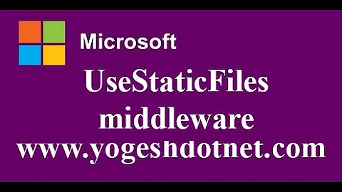 UseStaticFiles middlware in asp.net | How to serve static contents in asp.net | Hindi