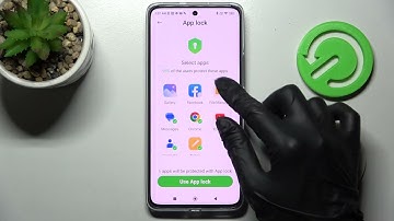XIAOMI 12 LITE - How To Lock Apps With App Lock