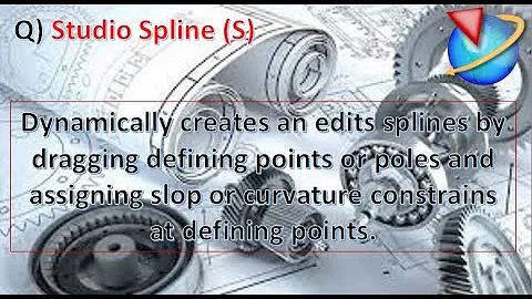 1.1 How to create a studio spline in NX-10.