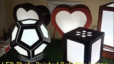 LED Photo Printed Rotating Lamps | BV Mug Prints | Call/Whatsapp - 9392797120