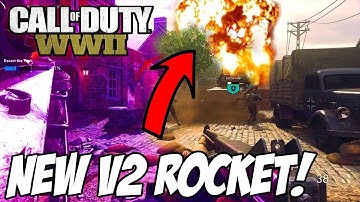 New Secret Nuke In Call Of Duty Ww2!! "This Guy Got The V2 Rocket Already!"