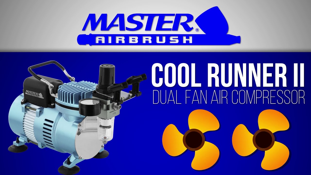 Master Airbrush, Cool Runner II Airbrush Compressor