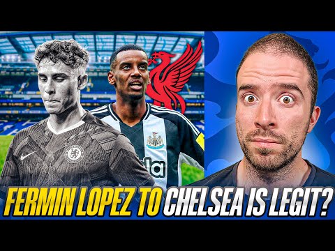FERMIN LOPEZ TO CHELSEA IS LEGIT? ISAK TELLS NEWCASTLE AGAIN HE WANTS LIVERPOOL! FERMIN LOPEZ TO CHELSEA IS LEGIT? ISAK TELLS NEWCASTLE AGAIN HE WANTS LIVERPOOL! Thumbnail