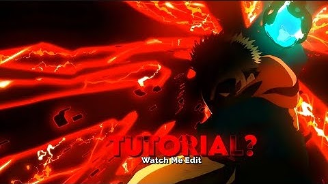Full AMV Edit Tutorial "Step By Step" -Alight Motion [Mobile/Tutorial]!