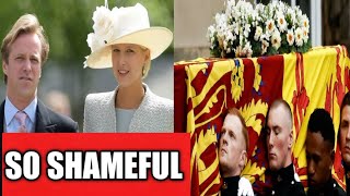 Lady Gabriella Windsor and her husband were referred to as the drama couple at the Queen's funeral.