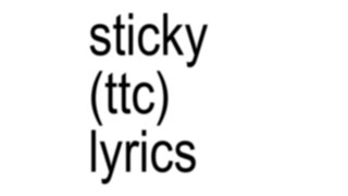 STICKY - Tyler, the creator (LYRICS)