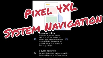 How To Set Up The Pixel 4 System Navigation To A 3 Button Option  - This Also Work on The Pixel 4 XL