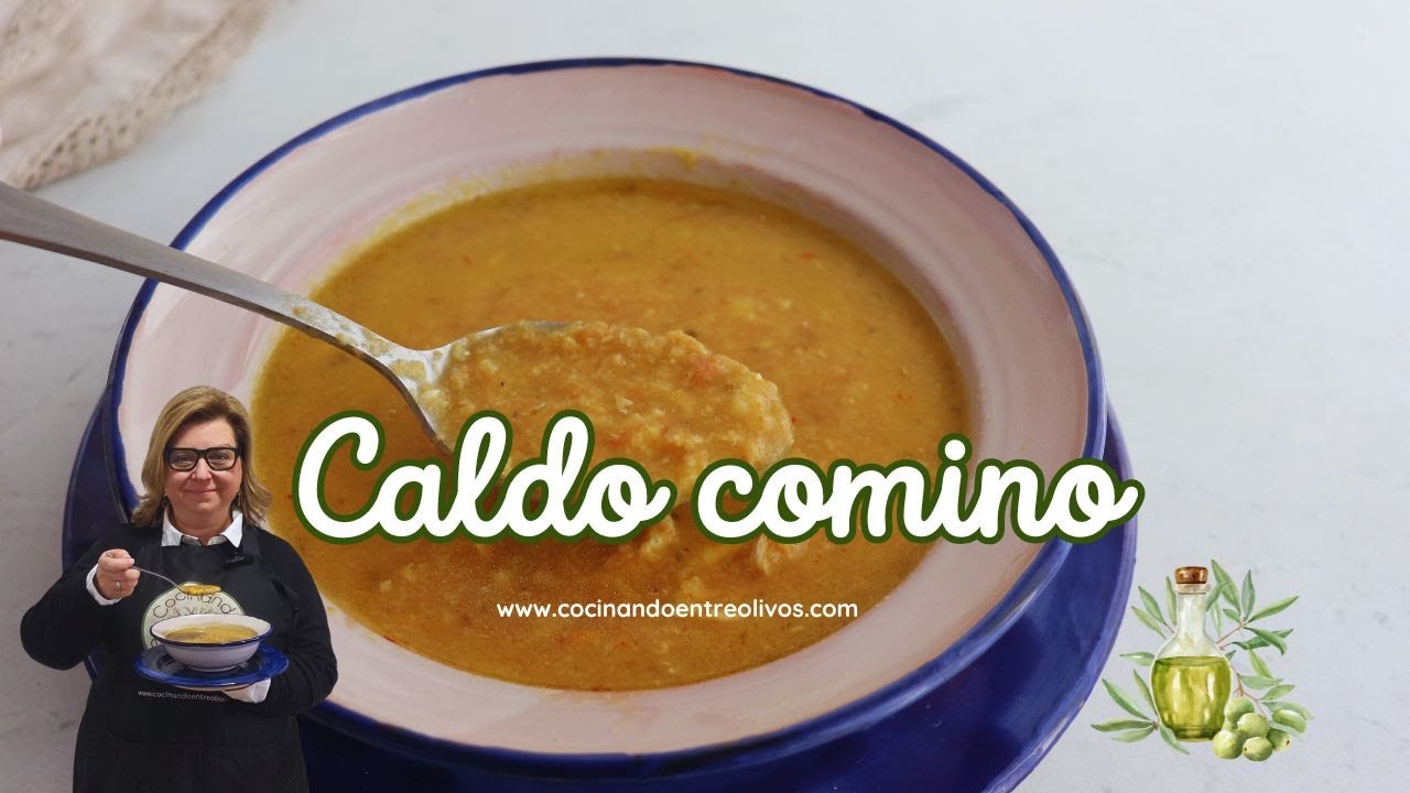 CALDO COMINO de Jaén 🥣 Receta Tradicional de la Sierra de Segura