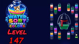 Water Sort Master Colors Level 147 Walkthrough