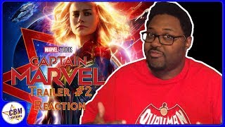 Captain Marvel Trailer 2 Reaction 2019