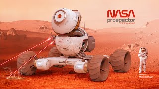 Mars Mining Rover Concept