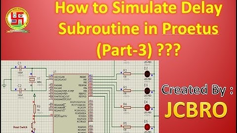 How to simulate Delay in Proetus ( Part-3) ???