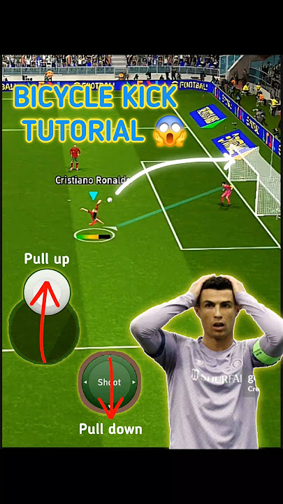 Bicycle kick tutorial eFootball 2025 mobile👀 #efootball2025 #pesmobile2025 #bicyclekick #pes